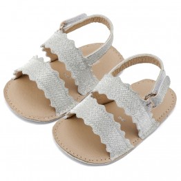 BabyWalker Βαπτιστικά παπούτσια κορίτσι MI1659 Ασημί